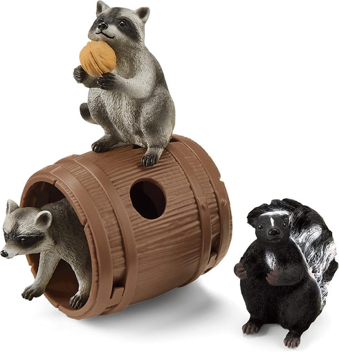 Schleich Wild Life, 5-Piece Playset, Animal Toys for Boys and Girls 3-8 Years Old, Nutty Mischief, Ages 3+...