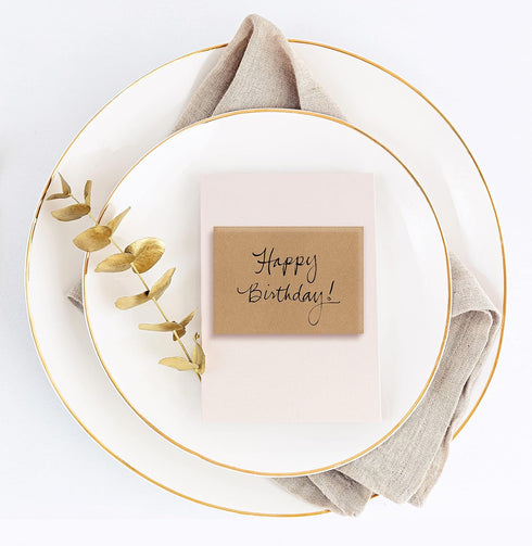 Kraft Mini Envelopes, 4" x 2.75", Strong 35 lb. Paper, Contoured Gummed Flap, Envelopes for Gift Cards, Business Cards, Flower Cards (200 Pack)...