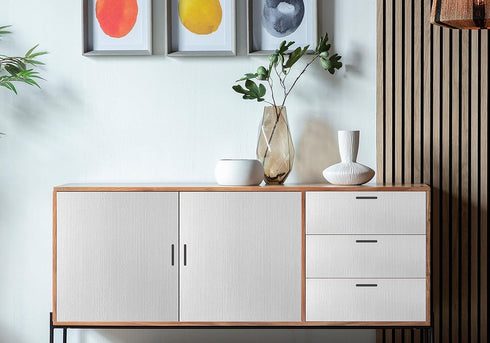 Wood Wallpaper White Contact Paper Peel and Stick Wallpaper Self Adhesive Removable Wallpaper, White Wood Grain Wall Paper for Cabinet Countertop ...