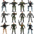 US Army Men and SWAT Team Toy Soldiers Action Figures with Military Weapons Accessories for Kids Boys Girls,12Pcs...