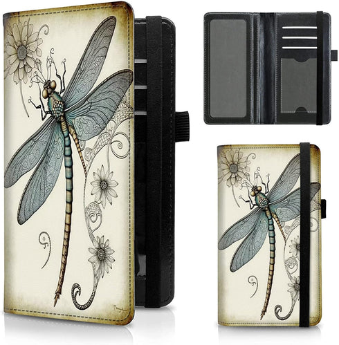 Leather Checkbook Covers for Men Women Check book Holder Cover Wallets for Personal Checkbook Duplicate Checks with RFID Blocking & Elastic Strap-...
