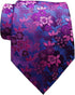 New Classic Floral JACQUARD WOVEN Silk Men's Tie Necktie...