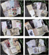 Decoupage Paper for Junk Journal TN Traveler's Notebook by CATaireen Double-Sided Vintage Scrapbook Supplies Linen Paper Bookmark Tag Art Bullet E...
