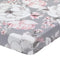 Lambs & Ivy Signature Botanical Baby Watercolor Floral Cotton Crib Sheet - Gray...