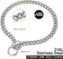 Gold Chain Dog Collar Cuban Link Chain Stainless Steel Metal Links 11MM Heavy Duty Walking Training Collar for Medium Large Dogs(11MM, 24")...