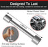 Plumbing Tools Angle Stop Wrench, Angle Stop Removal Tool for Professional Plumber, Plumbers Wrench Tools for Installing a New Compression Angle S...
