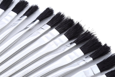 Acid/Flux Brush, Tin Ferrule, Soft Plastic Hair, 4.5 Inch Length, 5/16 Inch Width ?Pack of 30 Pieces)...