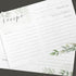Farmhouse Greenery Recipe Cards from Dashleigh, 48 Cards, 4x6 inches, Sage Green and White, Water-Resistant and Double-Sided (Farmhouse Recipe Car...