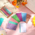 Sherr 16 Pcs Glitter Pens and Notebooks Glitter Pocket Notepad Mini Notebooks for Kids Fancy Pens for Women Pretty Cute Colorful Ballpoint Pens Sp...