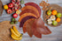 2 Fruit Leather Silicone Dehydrator Sheets with EDGES - NON-Toxic for Nesco Round Dehydrators Lip Mold Hold Batter Liquid Fruit Roll Up Fruit Leat...