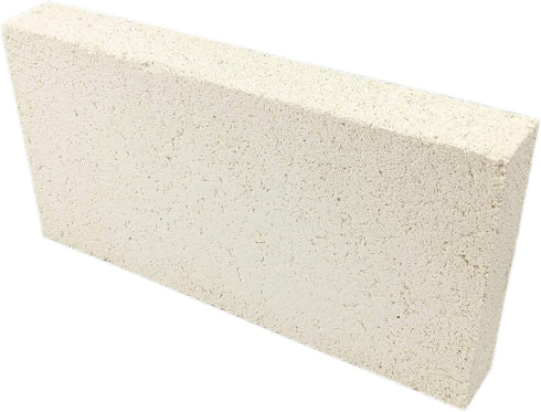 Lynn Manufacturing Insulating Fire Brick, Heat Insulation Block, Low Thermal Conductivity, 1.25" x 4.5" x 9" Split, Single Pack, 2300-F Rated, for...