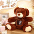 14 Inch Remembrance Bear Plush Stuffed Animal with Recorder Soft Doll Fabric Animal Toy with a Picture Frame for Baby Shower Wedding Birthday Gift...