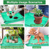 Repotting Mat for Indoor Plants, Waterproof Potting Mat, 47"X39" Planting Mat, Large Plant Repotting Mat, Plant Tray Gardening Mat with Garden Too...