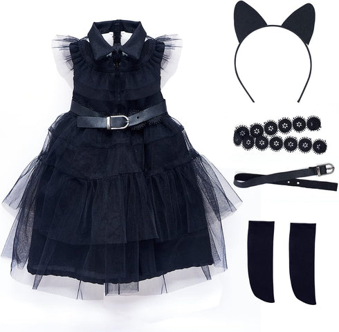 18 Inch Doll Clothes , Black Family Costumes Party Dress Fits 18 Inch Girl Doll Clothes...