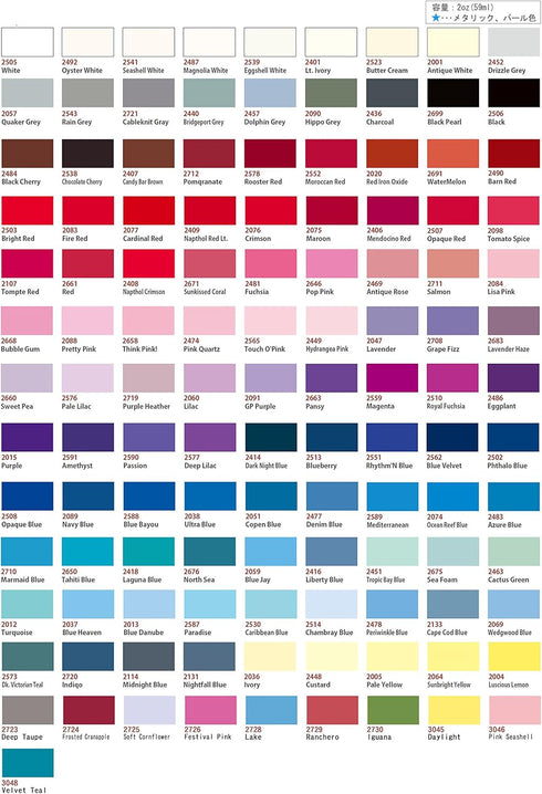 Delta Creative Ceramcoat Metallic and Pearl Acrylic Paint in Assorted Colors (2 oz), , Pearl Finish...