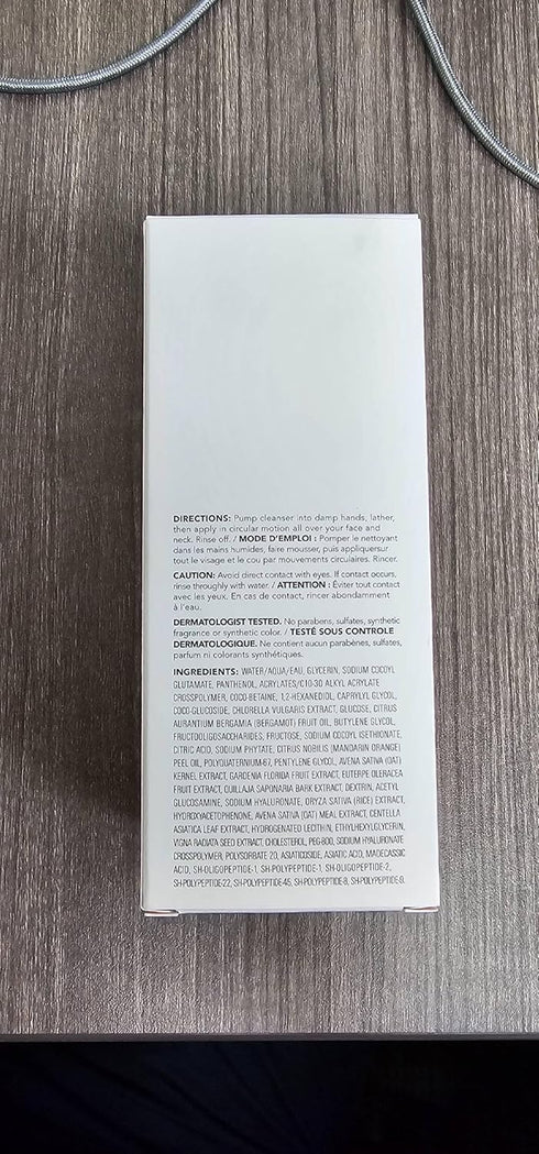 Saturday Skin Hydrating Gentle Facial Gel Cleanser Makeup Remover Sensitive Skin Face Wash Antioxidant Vitamin Brightening Smoothing | Korean Skin...