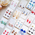 Keoker Polymer Clay Cutters, Ocean Clay Cutters for Polymer Clay Jewelry, 12 Shapes Sea Life Clay Earring Cutters, Small Earring Cutters for Polym...