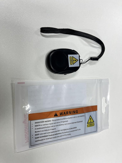 Photomyne Wireless Camera Shutter Clicker with Bluetooth Connection for iOS and Android Smartphones - includes Wrist Strap (2 pack)...