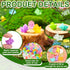 Liliful 98 Pcs Mini Resin Dinosaur Figures Small Dinosaur Tiny Dinosaur for Mini Garden Micro Landscape Aquarium Home Decoration Dinosaur Outdoor ...