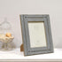 Prinz Homestead 5-Inch by 7-Inch Rustic Wood Picture Frame in Distressed Finish, Tabletop or Wall Mount, Gray...