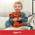 GUND Toothpick Pumpkin Pie, Teddy Bear Stuffed Animal for Ages 1 and Up, Pumpkin Orange, 15”...