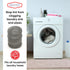 12 Pieces Lint Traps Washing Machine Quality Snares for Laundry and Rust Proof Stainless Steel Mesh with Ties Hose Filter Screen Sock Catcher...