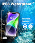 Unitedtime for iPhone 14 Pro Max Case Magnetic Waterproof with Built-in Screen Protector,Compatible with MagSafe Shockproof Dustproof Heavy Duty F...