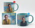 The Unemployed Philosophers Guild Mister Rogers Heat Changing Color Transforming Mug - Hot Coffee Changes Mr Rogers' Outfit, Comes in a Fun Box, 1...