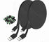 2Pack 10FT Power Extension Cable for Wyze Cam V3/V4/OG/V3 Pro, Blink,Blink Mini Pan,Kasa,Arlo Essential,Eufy,SimpliSafe (Not for Wyze Pan v3),Micr...