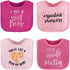 The Peanutshell Baby Girl Terry Bib Set of 8-100% Cotton, Soft, Absorbent Baby Bibs, Toddler Girl Set, Newborn & Infant Bib - Pink...