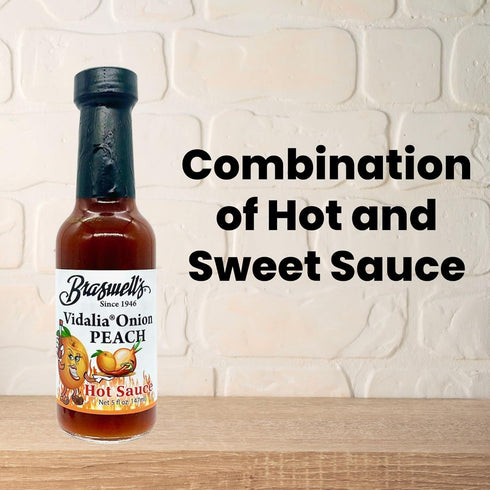 Braswell's Vidalia Onion Peach Hot Sauce...
