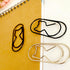 Paper Clips Large,Silver Jumbo Paper Clips 2 inch Cute Decorative Fat Cat Paperclips 50pcs 50mm Wide Non Skid Smooth Finish Steel Wire Bookmark Of...