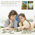 55PCS Dinosaur Learning Recognition Flash Cards,Dinosaur Fan Collectible Cards, Flash Card, Educational Learning Toys for Kids, Gift for Boys and ...