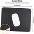 YXLILI Mouse Pad, Dual-Sided PU Leather Mouse Mat, Waterproof Ultra Smooth Mousepads with Stitched Edge Computer Mouse Pads for Office Home Gaming...