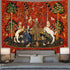 Medieval Lady & Unicorn Tapestry for Bedroom, Living Room, Apartment & Dorm Decor - 80x60 Inches...