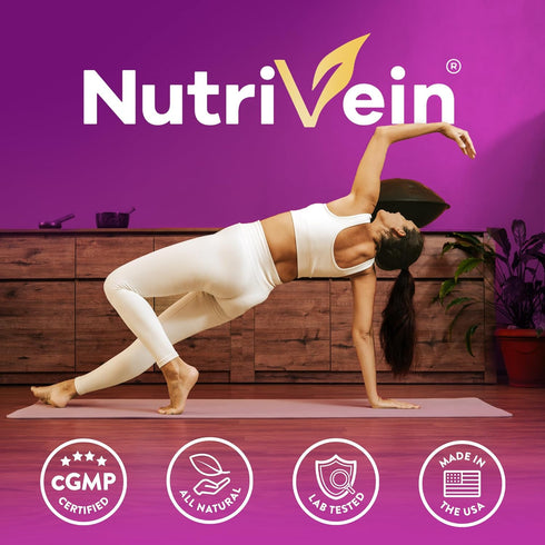 Nutrivein Resveratrol 1450mg - Antioxidant Supplement 120 Capsules – Supports Healthy Aging & Promotes Immune, Brain Boost & Joint Support - Made ...