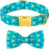 ARING PET Easter Dog Collar-Adorable Chick Dog Collar with Bow, Adjustable Bowtie Dog Collar Pet Collars with Metal Buckle...
