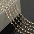 YOUBEIYEE 16.4 Feet Gold Plated Chain for Jewelry Making Dangle Star Pearl Jewelry Chain Roll Women Necklace Anklet DIY Jewelry Supplies...