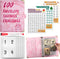 100 Envelopes Challenge Binder Savings Challenges Book, A5 Money Saving Planner Cash Envelope Budget Binder with Erasable Pen, Easy and Fun Way to...