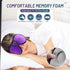 Bluetooth Sleep Mask, Boodlab Sleep Headphones for Side Sleepers, Travel Eye Mask for Sleeping Airplane, Washable Sleep Mask Headphones with Adjus...