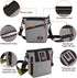 Ownpets Dog Training Pouch, Pet Treat Training Pouch with Collapsible Bowl, Shoulder Strap & Waist Strap, 4 Ways to Wear, Practical Training Bag f...