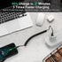 Coiled USB-C to Lightning Cable, MFi Certified Retractable USB C iPhone Charger Cord Charging Cable Compatible with iPhone 14 13 12 11 Pro Max XR ...