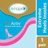 Amope GelActiv Extreme Heels Insoles for Women, 1 pair, Size 5-10...