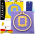 SCREEN LEGENDS Friends Cross Stitch Kit Friends TV Show Merchandise - Bundle with Friends Christmas Favors and Bokmark | Friends TV Show Gifts...