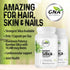 GNA Naturals Bamboo Silica with Biotin Vegan Friendly 3 Month Supply...