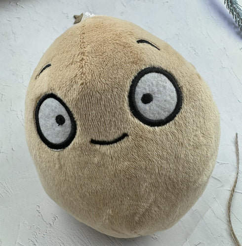 1 PCS Plants and Zombies WallNut Plush Zombies Toys PVZ 1 2 Stuffed Soft Doll Walnut Plant Toy New...
