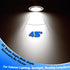 E17 LED Spotlight Bulb Dimmable 6W (60 Watt Equivalent) E17 Intermediate Base Type R14 Reflector Light Bulb for Desk Reading Cabinet Lamp Track Li...