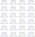 Beistle 66625 24-Piece Plastic Toppers, White...
