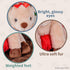 Bearington Dazzling Dancer Ballerina Plush, 13 Inch Stuffed Reindeer, Christmas Stuffed Animal...