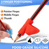 Stylo Pack of 3 Pencil Grips for Kids Handwriting Perfect Pencil Holders for Kids Home Schooling and Preschool Writing Tools for Kids Assorted Pen...